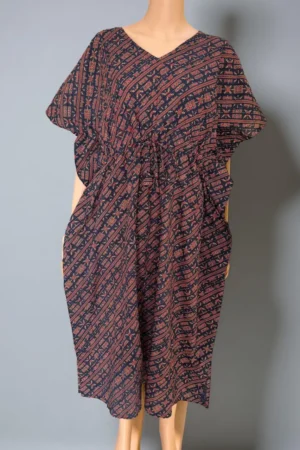Cotton Printed Short Kaftan