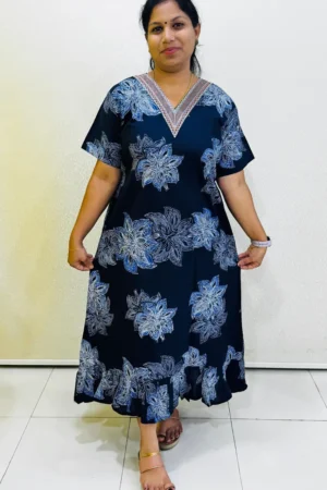 Cotton Frock Style Nighty