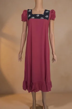 Cotton Frock Style Nighty